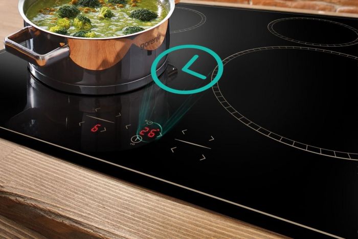 Варильна поверхня Gorenje індукційна, 60см, PowerBoost, TouchControl, StayWarm, блокування від дітей, чорний