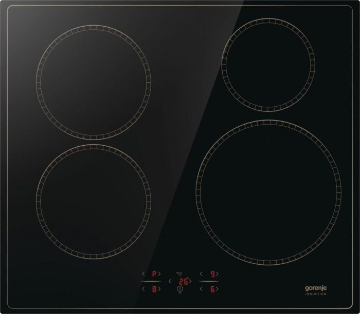 Варильна поверхня Gorenje індукційна, 60см, PowerBoost, TouchControl, StayWarm, блокування від дітей, чорний