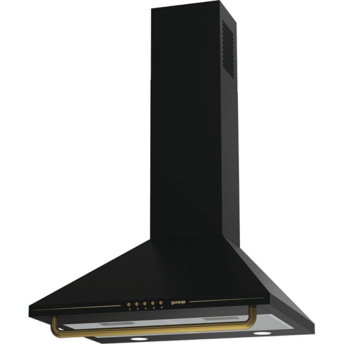 Витяжка Gorenje купольна, 60см, 650м3ч, чорний