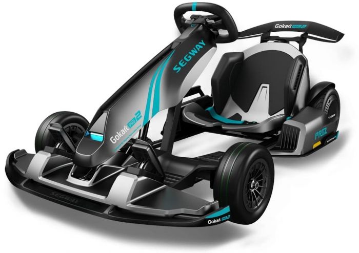 Карт Segway-Ninebot GoKart PRO 2, сіро-блакитний