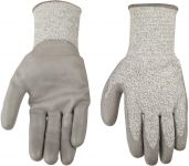 Рукавички робочі Tolsen, захист від порізів, р.10, сірий