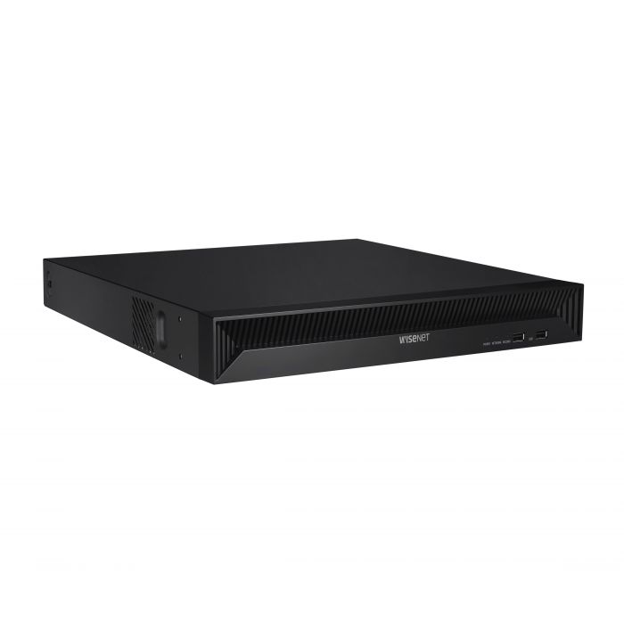 Відеореєстратор Hanwha QRN-1630S, 16ch, 2HDD, 16PoE, 8MP~CIF, P2P