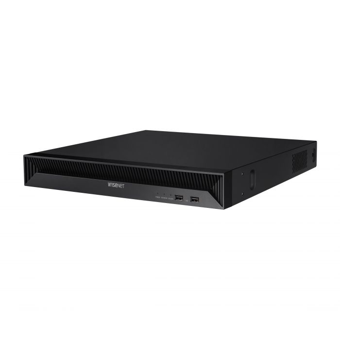 Відеореєстратор Hanwha QRN-1630S, 16ch, 2HDD, 16PoE, 8MP~CIF, P2P