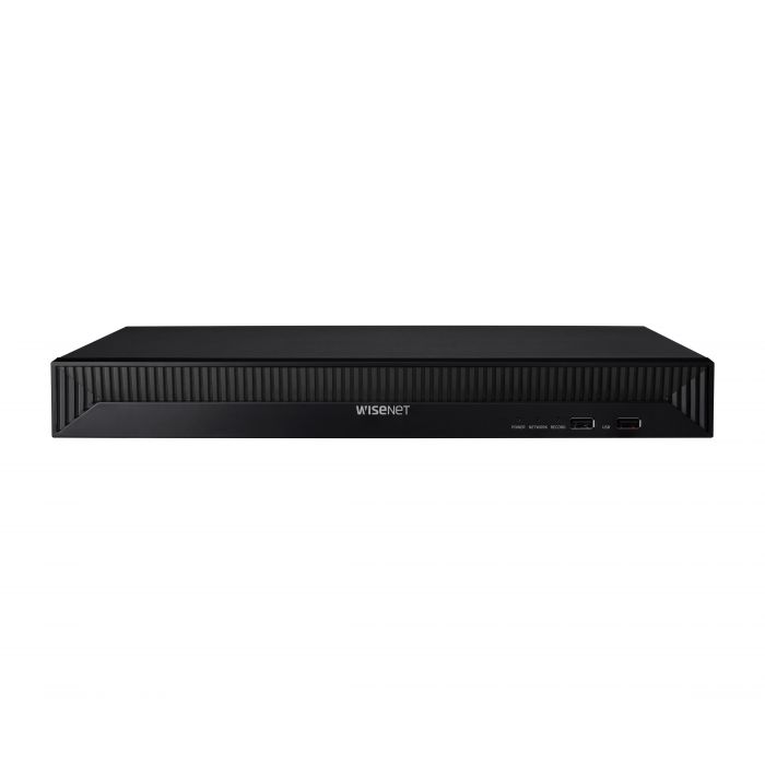 Відеореєстратор Hanwha XRN-815S, 8ch, 2HDD, 8PoE/PoE+, 12MP~CIF, P2P
