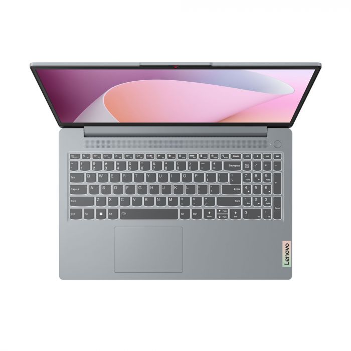 Ноутбук Lenovo IdeaPad Slim 3-15ABR8 15.6" FHD IPS AG, AMD R5-7430U, 16GB, F512GB, UMA, DOS, сірий