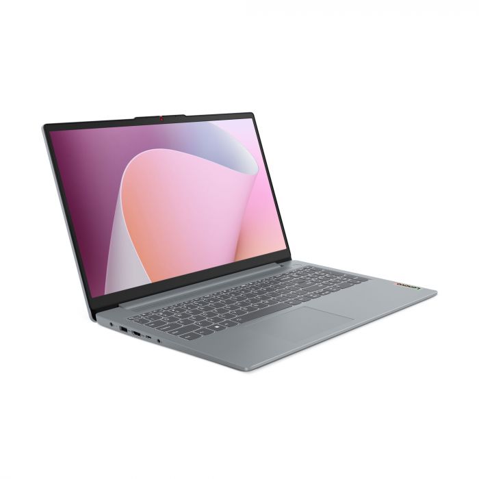 Ноутбук Lenovo IdeaPad Slim 3-15ABR8 15.6" FHD IPS AG, AMD R5-7430U, 16GB, F512GB, UMA, DOS, сірий