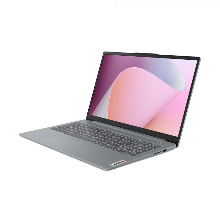 Ноутбук Lenovo IdeaPad Slim 3-15ABR8 15.6" FHD IPS AG, AMD R5-7430U, 16GB, F512GB, UMA, DOS, сірий