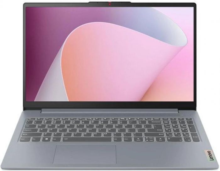 Ноутбук Lenovo IdeaPad Slim 3-15ABR8 15.6" FHD IPS AG, AMD R5-7430U, 16GB, F512GB, UMA, DOS, сірий