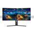 Монітор 2E GAMING 34" G3424B 2xHDMI, DP, VA, 3440x1440, 180Hz, 1ms, NTSC 85%, CURVED, FreeSync, HAS