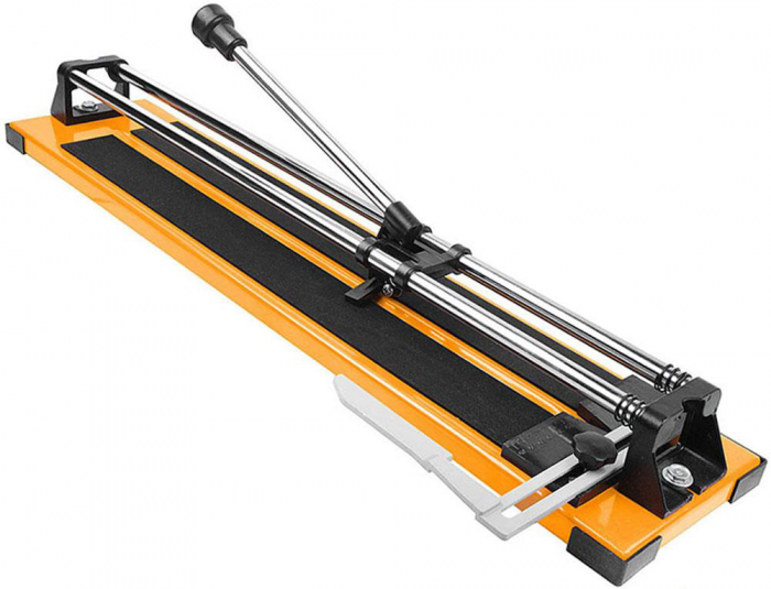 Плиткоріз ручний Tolsen Профі, алюмінієвий, 600мм роликовий різак з карбіду вольфраму, до 12мм