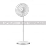 Вентилятор ARDESTO FN-B1140 підлоговий, 40см, 55Вт, мех. кер-ня, опора кругла, білий