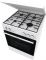 Плита Gorenje  газова, 72л, 60x60см, емальовані, з кришкою, білий