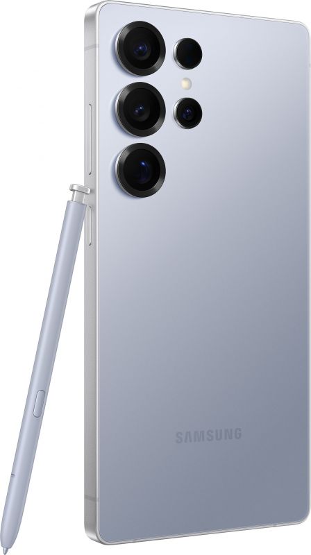 Смартфон Samsung Galaxy S25 Ultra 5G (S938) 6.9' 12/512ГБ, 2SIM, 5000мА•год, блакитний сріблястий титановий