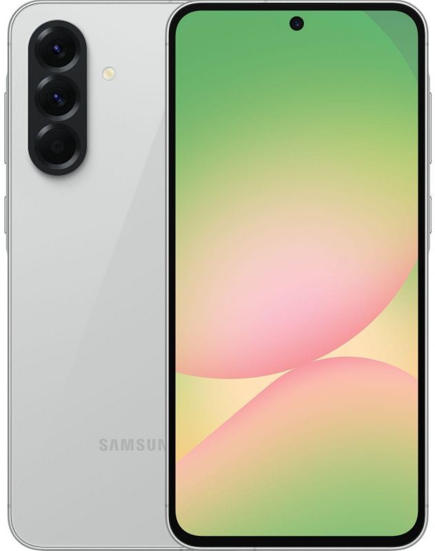 Смартфон Samsung Galaxy A56 5G (A566) 6.7" 8/128ГБ, 2SIM, 5000мА•год, сірий світлий