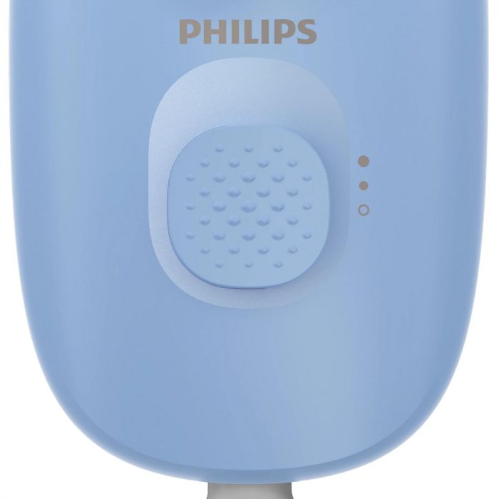 Епілятор Philips Series 2000 дисковий, від мережі, сух., насадок-2, з підсвіткою, блакитний