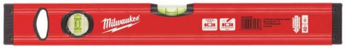 Рівень Milwaukee Slim Box, 40см, 2 капсула, алюмінієвий корпус