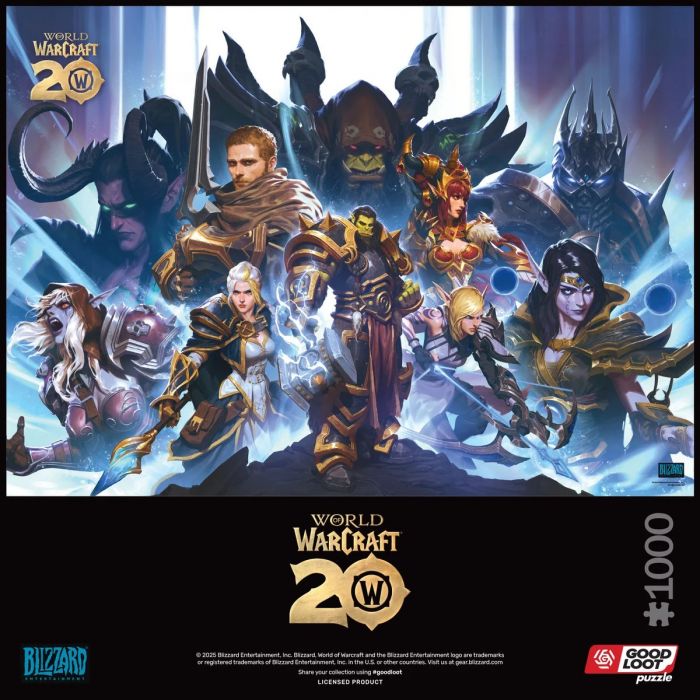 Пазл GoodLoot World of Warcraft 20th Anniversary 1000 ел.