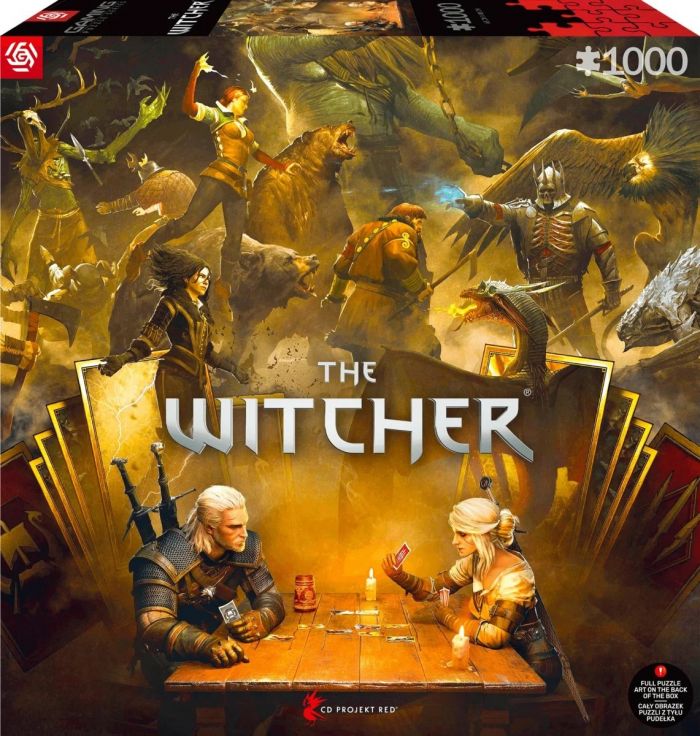 Пазл GoodLoot The Witcher Playing Gwent 1000 ел.