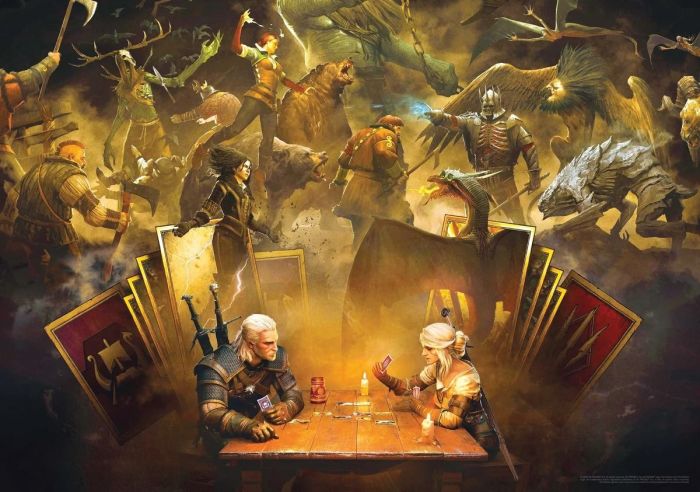 Пазл GoodLoot The Witcher Playing Gwent 1000 ел.