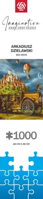 Пазл GoodLoot Imagination: Arkadiusz Dzielawski Big move 1000 ел.