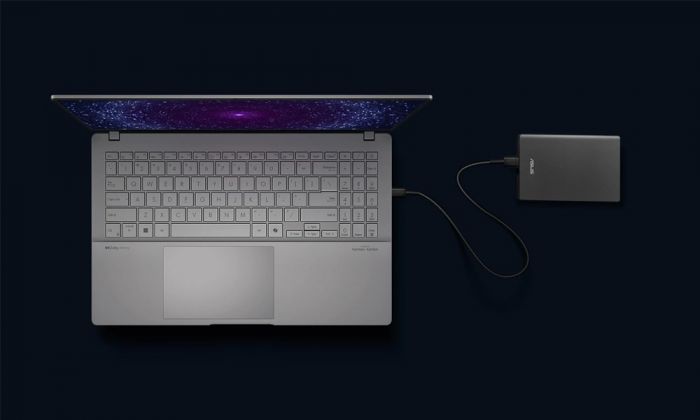 Ноутбук ASUS Vivobook 16 X1605VA-MB589 16" WUXGA IPS, Intel i5-1335U, 16GB, F512GB, UMA, noOS, Сріблястий