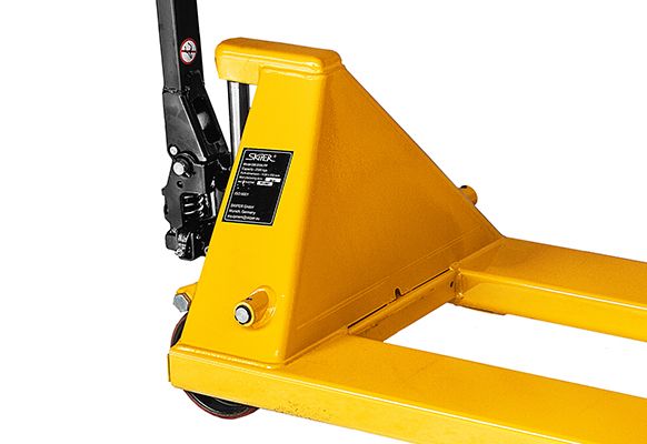 Візок ручний гідравлічний DB-III 2500R (рокла) 115см 2500кг підйом 19см мін висота 7.5см