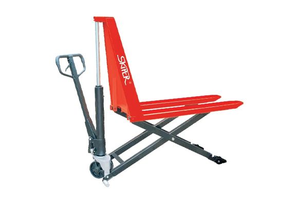 Візок ручний гідравлічний Skiper SJ7 Profi (рокла) 115см 1000кг підйом 80см мін висота 8.5см