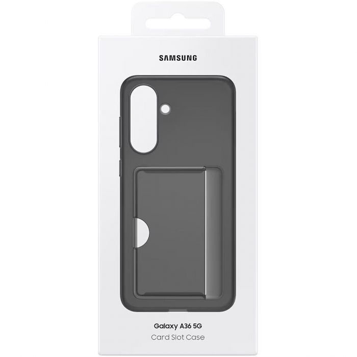 Чохол Samsung для Galaxy A36 (A366), Card Slot Case, чорний