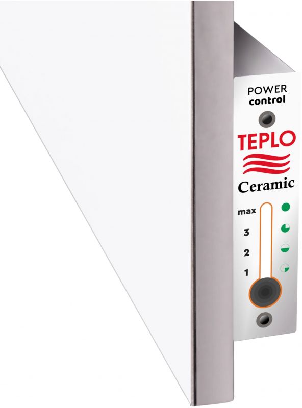 Рушникосушарка керамічна Teploceramic TCМТ-T-400-WHITE