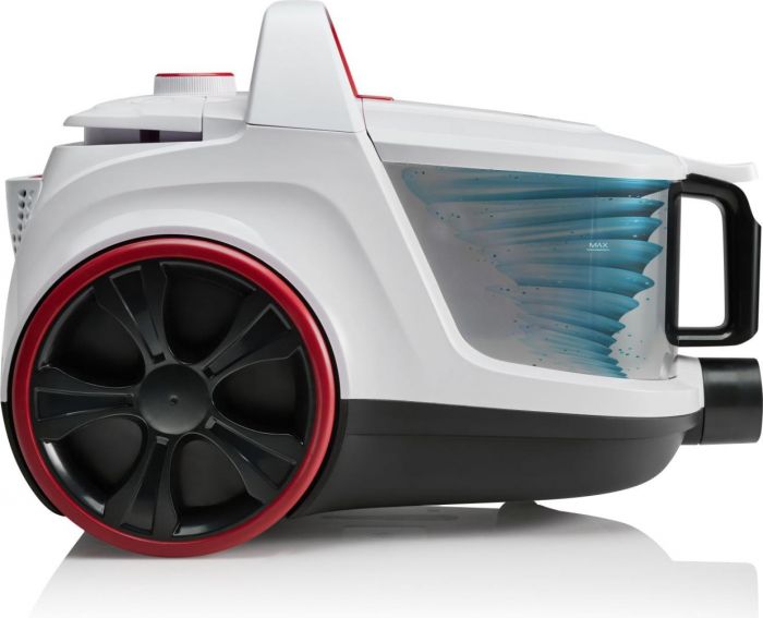 Пилосос Gorenje контейнерний, 850Вт, конт пил -3л, HEPA, телескоп трубка, білий