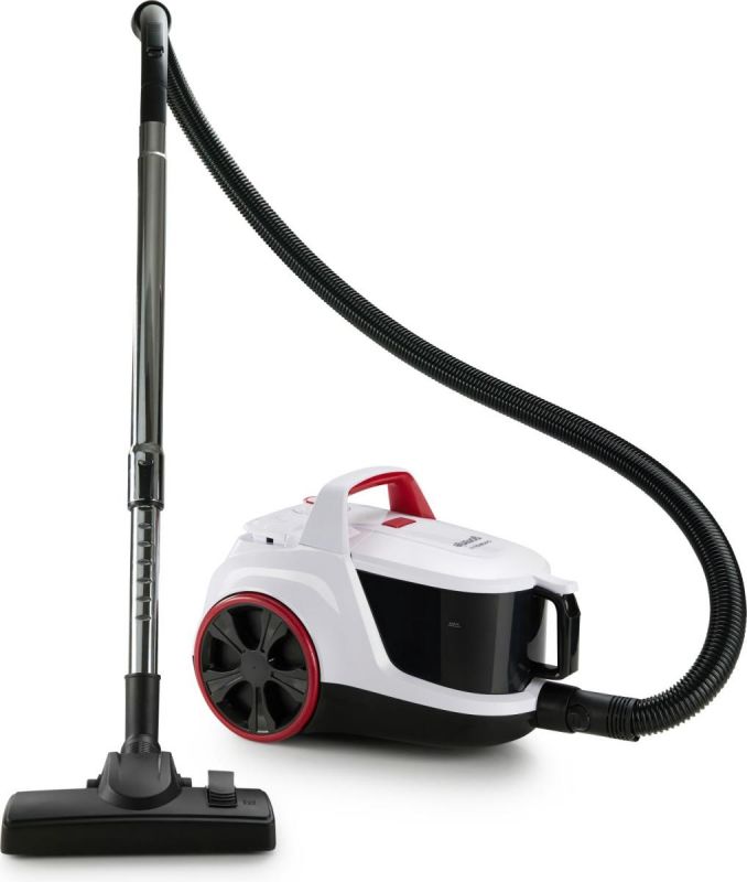 Пилосос Gorenje контейнерний, 850Вт, конт пил -3л, HEPA, телескоп трубка, білий