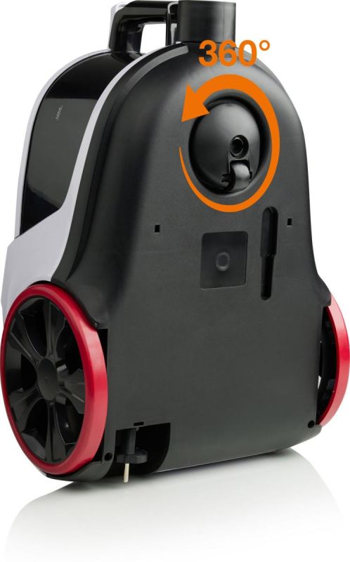 Пилосос Gorenje контейнерний, 850Вт, конт пил -3л, HEPA, телескоп трубка, білий