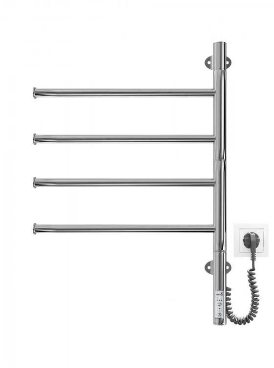 Рушникосушка Mario електрична Веєр-І, 600x445x55мм, таймер-регулятор, нерж.сталь, хром