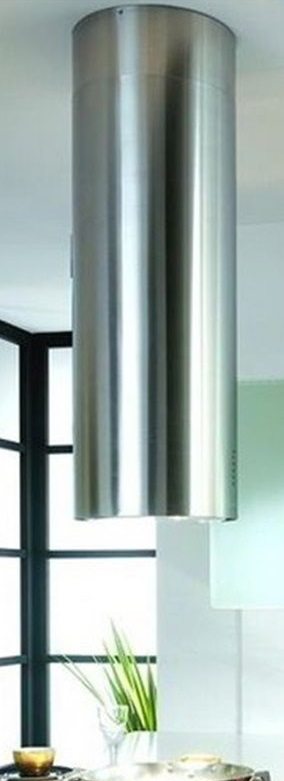 Витяжка Faber острівна, 37см, 1102м.куб/год, Cylindra Isola Ev8 X A37 Eln, нерж