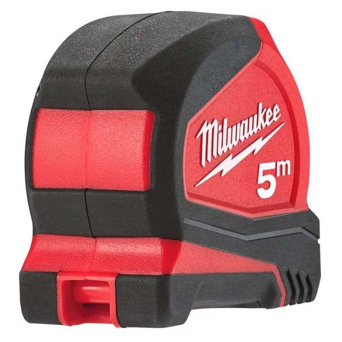 Рулетка Milwaukee Pro Compact , 5мх19мм, з фіксатором змотування, АБС-пластик