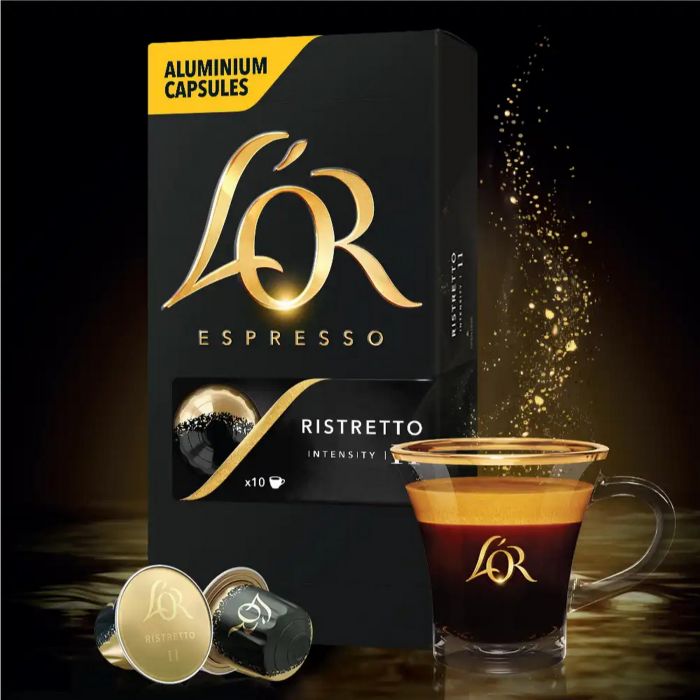 Кава L`OR капсули  Espresso Ristretto, 100% арабіка, Nespresso