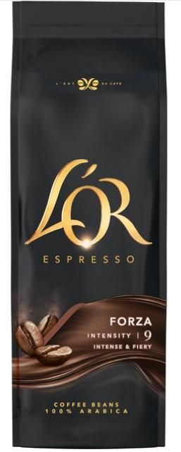 Кава L`OR зерна Espresso Forza, 500г, 100% арабіка