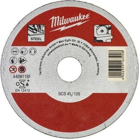 Диск відрізний Milwaukee по металу, 230х1.9х22.2мм