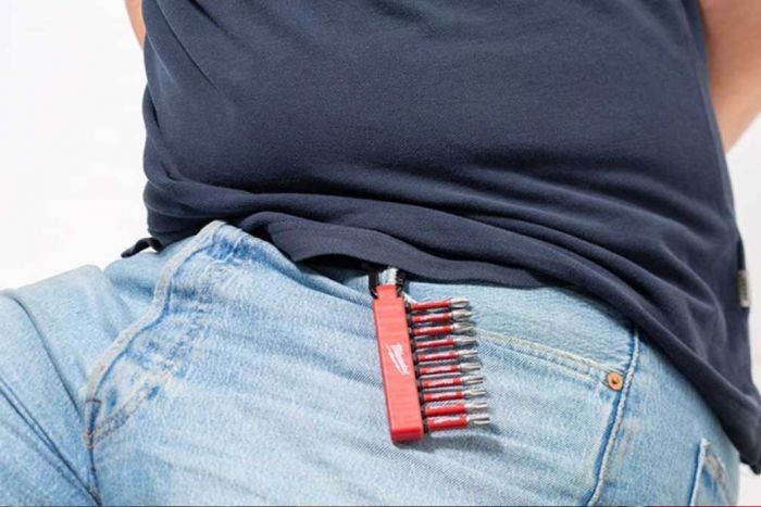 Біти Milwaukee Shockwave carabiner, набір 10шт, сталь