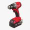 Шурупокрут-дриль акумуляторний Milwaukee M18 BLDDRC-402C 18В 2х4А·год 60Нм 550·1700об·хв ЗП M12-18C кейс 1.5кг