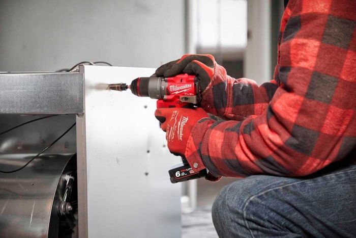 Шурупокрут-дриль акумуляторний Milwaukee M12 FPD2-402X 12В 2х4А·год 45Нм 450·1550об·хв ЗП M12 кейс 1.4кг