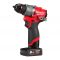 Шурупокрут-дриль акумуляторний Milwaukee M12 FPD2-402X 12В 2х4А·год 45Нм 450·1550об·хв ЗП M12 кейс 1.4кг