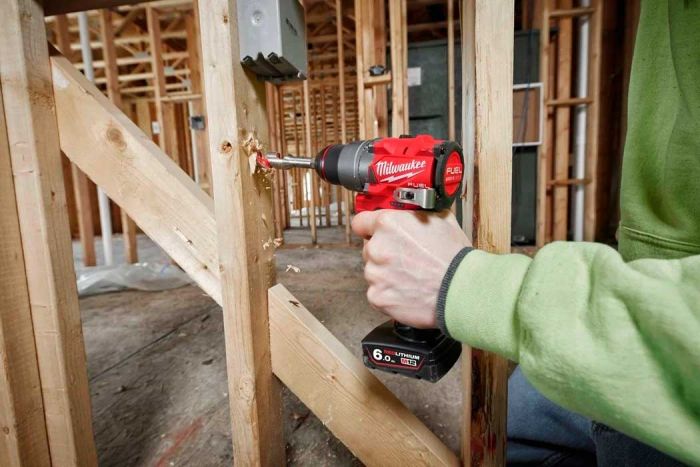 Шурупокрут-дриль акумуляторний Milwaukee M12 FDD2-0 12В 45Нм 450·1550об·хв 1.1кг без АКБ та ЗП
