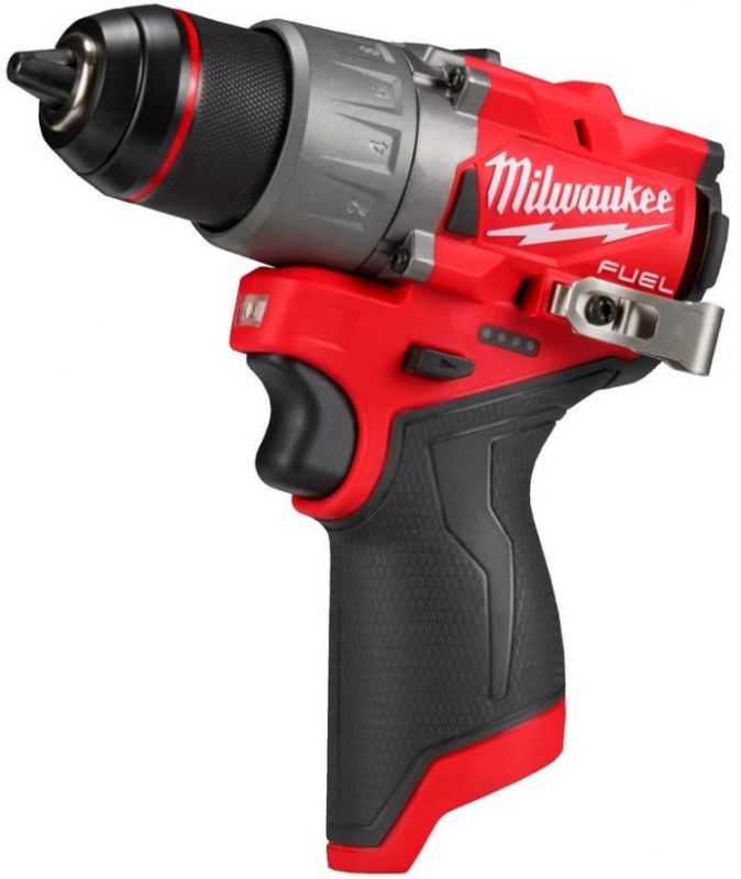 Шурупокрут-дриль акумуляторний Milwaukee M12 FDD2-0 12В 45Нм 450·1550об·хв 1.1кг без АКБ та ЗП