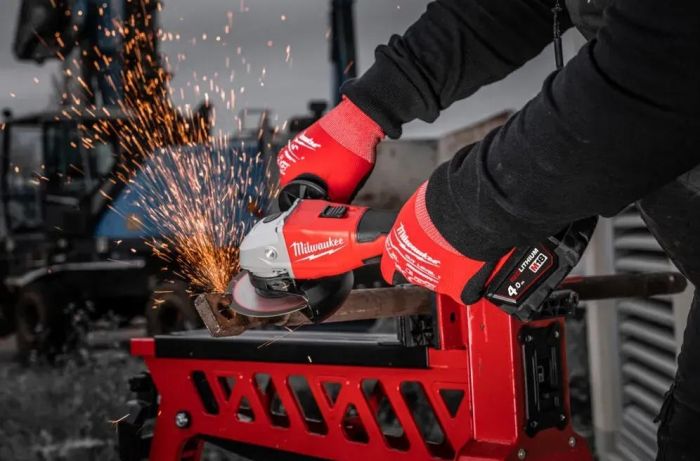 Шліфмашина кутова акумуляторна Milwaukee M18 BLSAG125X-0 125мм 18В 11000об·хв 2.4кг кейс без АКБ та ЗП