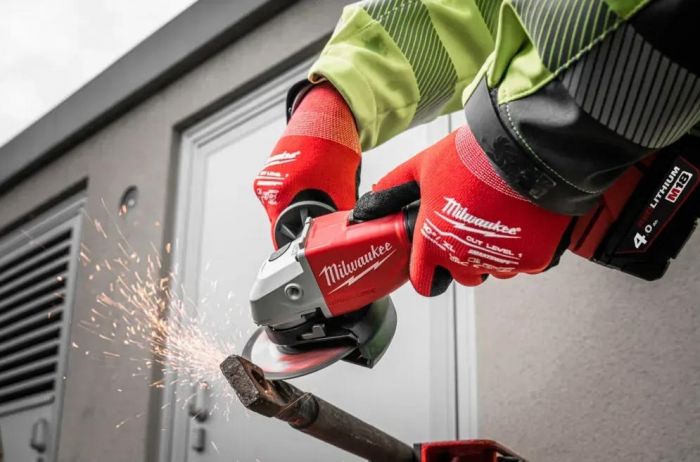 Шліфмашина кутова акумуляторна Milwaukee M18 BLSAG125X-0 125мм 18В 11000об·хв 2.4кг кейс без АКБ та ЗП
