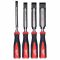 Стамеска Milwaukee, набір 4шт, 6-13-19-25мм, CrV