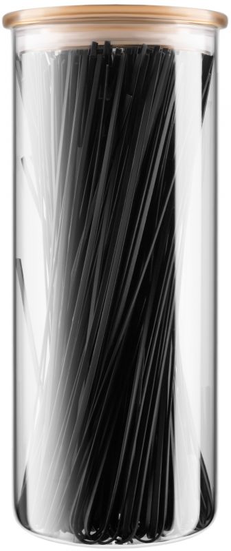 Банка для зберігання ARDESTO Fresh 1600мл, скло, пластик, прозорий