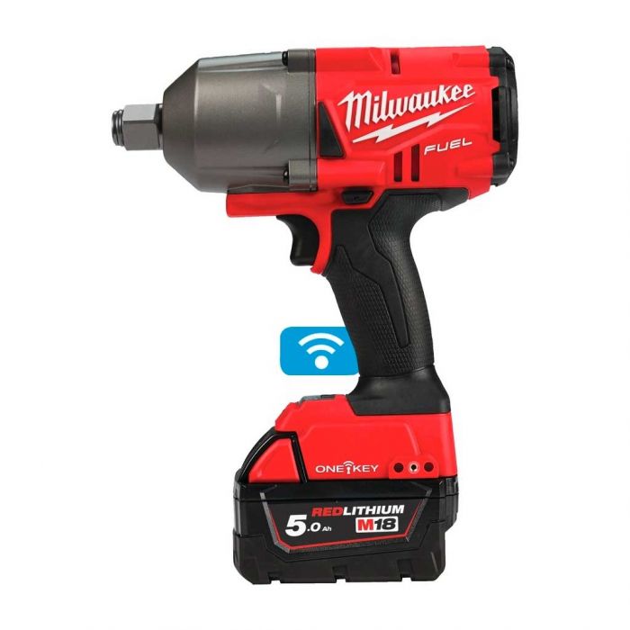 Гайковерт ударний акумуляторний Milwaukee M18 ONEFHIWF34-502X 18В АКБ 2х5А·год 0-1800об·хв 2034Нм 3/4" ЗП M12-18FC кейс 3.5кг