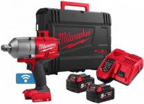 Гайковерт ударний акумуляторний Milwaukee M18 ONEFHIWF34-502X 18В АКБ 2х5А·год 0-1800об·хв 2034Нм 3/4" ЗП M12-18FC кейс 3.5кг
